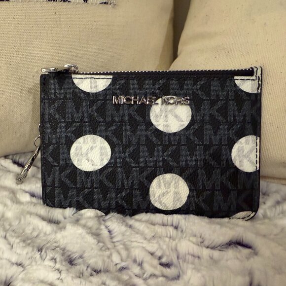 MICHAEL KORS Hat & Card Holder Bundle - Midnight Blue - Picture 5 of 7